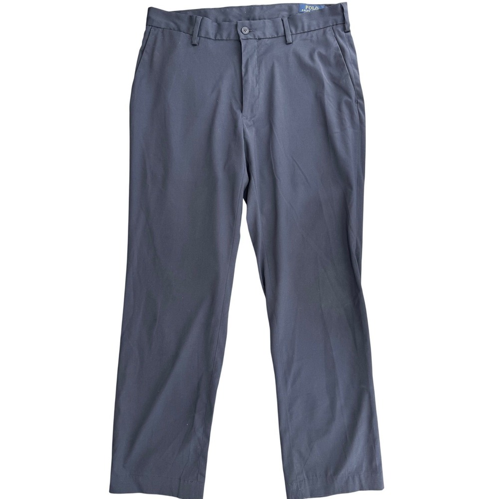 Polo Ralph Lauren Performance Pants 32x30 Navy Blue Stretch Fit Techwear Preppy